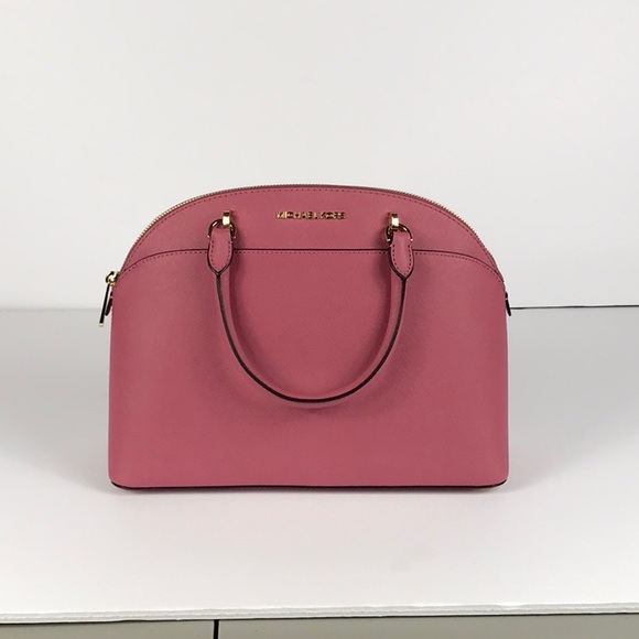 Michael Kors Emma Tulip Lg Dome Satchel - Picture 3 of 8